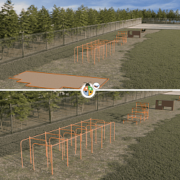 Полоса препятствий №2 по НВП