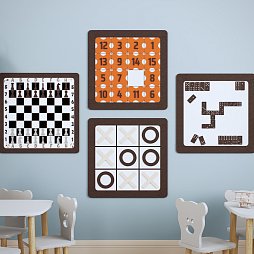 Комплект настенных логических игр Умница (4 шт)