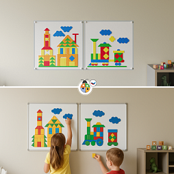 Настенная мозаика "Жу-Жу"- 2 панели, 150 фигурок