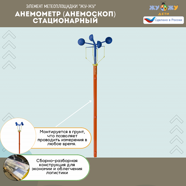 Анемометр (анемоскоп) стационарный