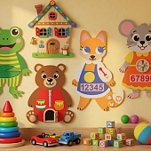 Мягкие настенные бизи-борды