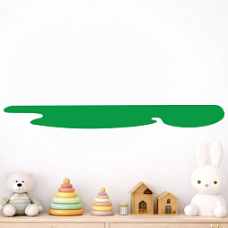 Элемент настенной панели "Теремок" Лужайка без кустов