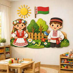 Патриотическая мягкая панель "Республика Беларусь"